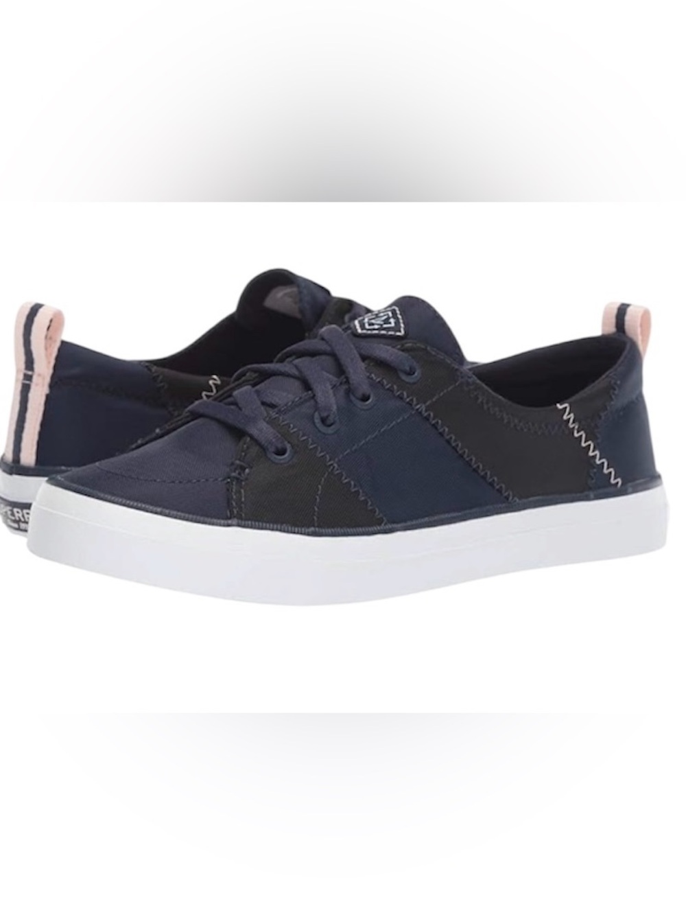 Sperry Top-Sider Women's Size 9.5 Crest Vibe Bionic Navy/ Pink Sneakers STS83719